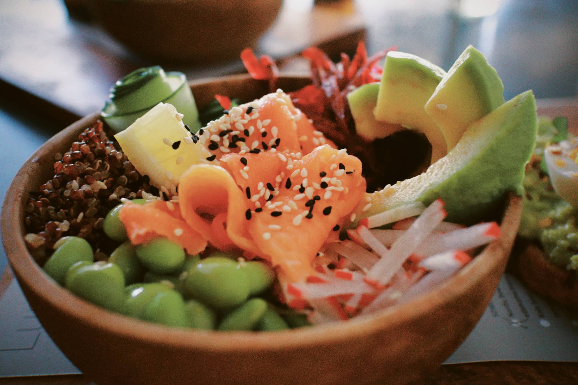 Spicy Salmon Poke Bowl