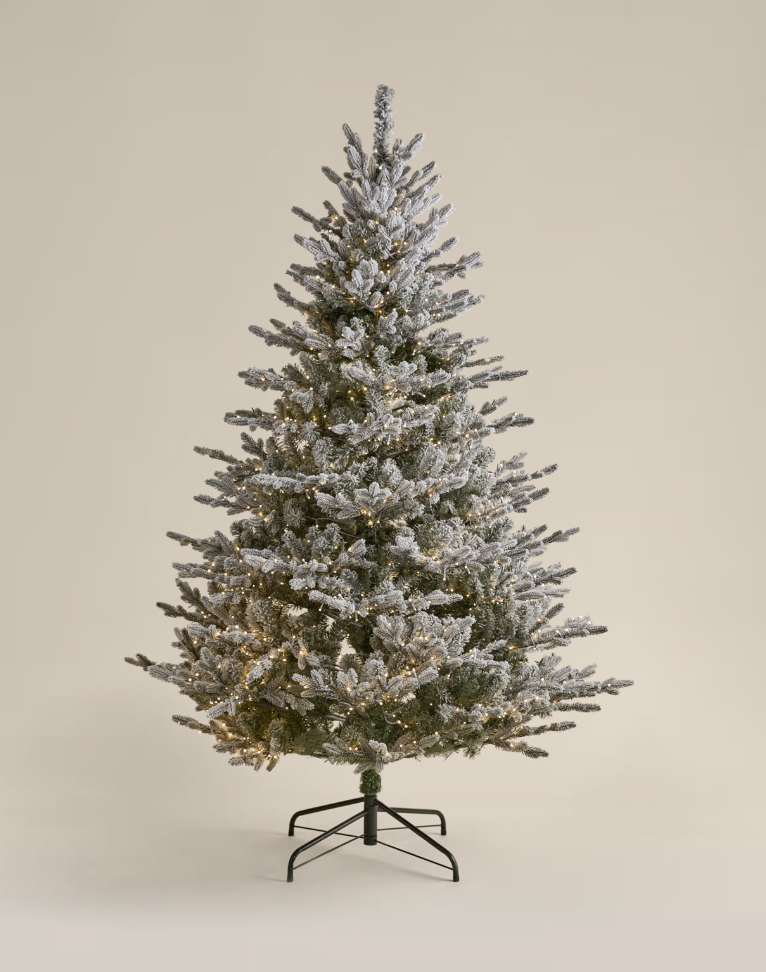 Grand Fir Pre Lit Christmas Tree