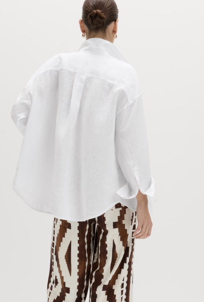 Pure Linen Relaxed Shirt